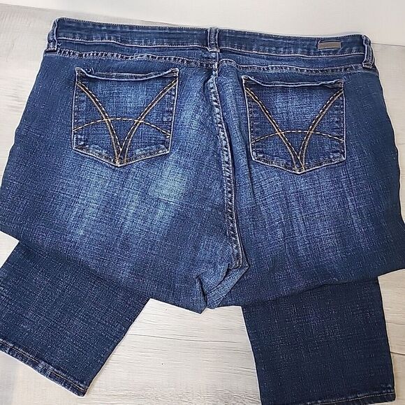 KUT From The Kloth Catherine Boyfriend Jeans Women 22W KP494GZ4 Blue Denim - Picture 2 of 11